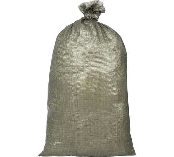 Изображение товара Мешок полипропиленовый, второй сорт, 70x120 см, зеленый, 100 шт/уп ООО Комус 1217134