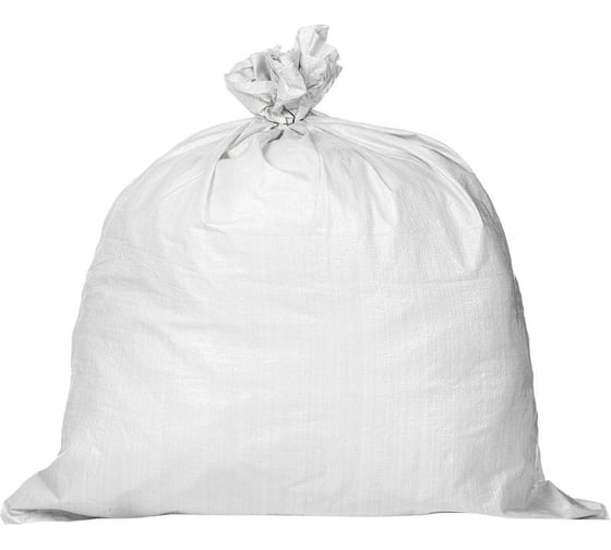 Изображение товара Мешок полипропиленовый, первый сорт, 120x160 см, белый, 100 шт/уп ООО Комус 1217138