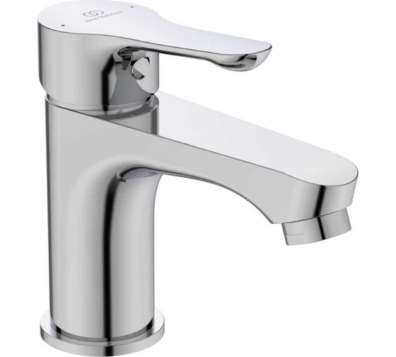 Изображение товара Смеситель для умывальника Ideal Standard ALPHA без донного клапана, система облегченного монтажа EasyFix, аэратор PERLATOR BC552AA 00077490