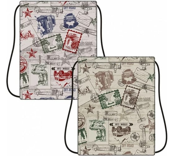 Изображение товара Сумка-рюкзак МУЛЬТИДОМ Хэппи Мэн, 46х44см, 2цвета ТП71-166