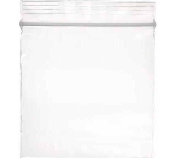 Изображение товара Пакет ЦИРКОН с замком зип-лок 18х25 см, 50 мкм 100 шт ZIP182550