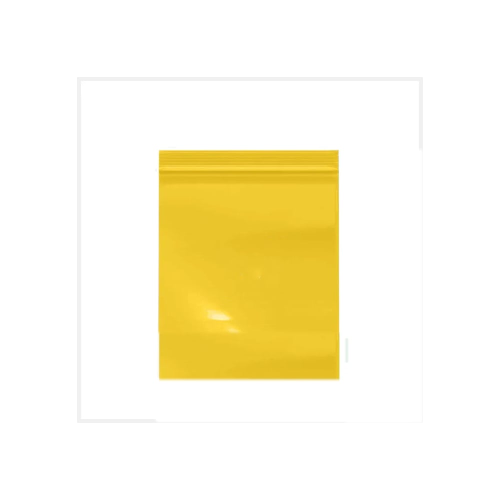 Изображение товара Пакеты с замком zip-lock 15x20 см 80мкм желтые 100 шт ЦИРКОН