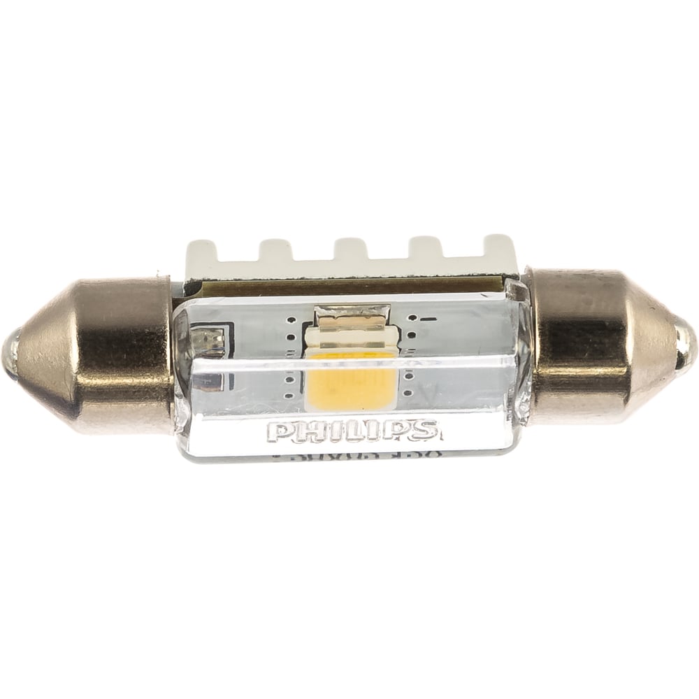 фото Автолампа philips c5w sv8.5,8, 35 мм 2 smd led vision 4000k 12v 1,10 128584000kx1