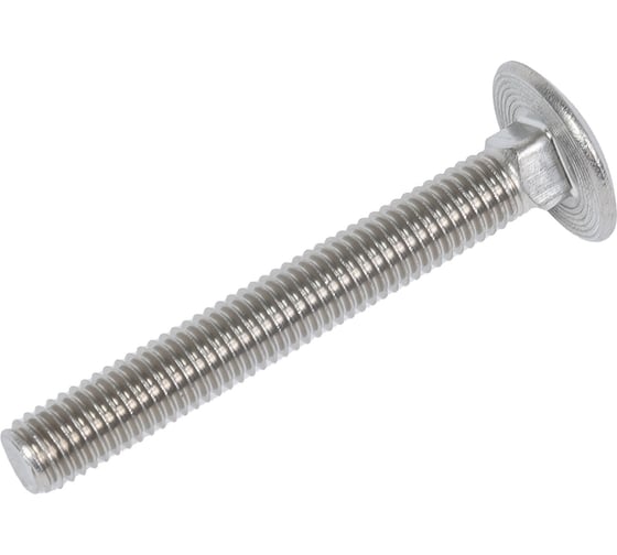 Изображение товара Болт с полукруглой головкой и квадратным подголовником DINFIX полная резьба, DIN 603 А2 M 8x60 мм, 4 шт. 00-0004075