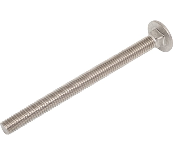 Изображение товара Болт с полукруглой головкой и квадратным подголовником DINFIX полная резьба, DIN 603 А2 M 8x100 мм, 10 шт. 00-0004082