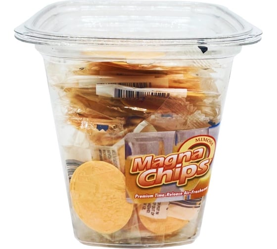 Изображение товара Парфюмированные диски HI-TECH INDUSTRIES с фирменной эмблемой magna chips, mimoza 50шт NSC-010