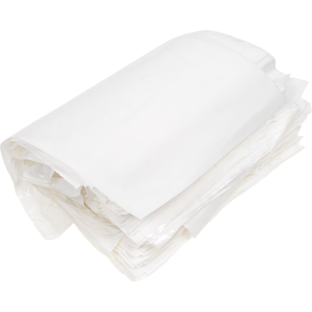 Изображение товара Пакеты с замком zip-lock 15х20 см, 50 мкм, белые, упаковка 100 шт