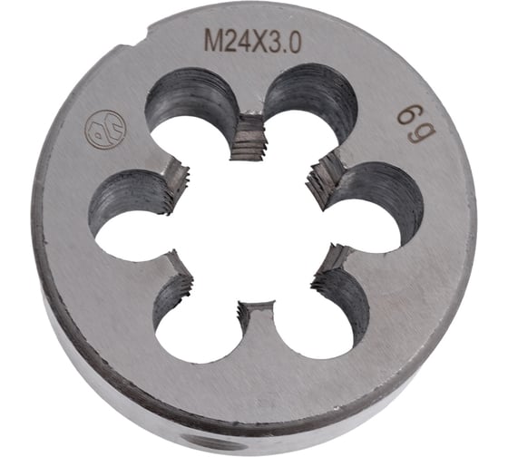 Изображение товара Плашка Резолюкс круглая 24x3.0 в индивидуальной упаковке ТМ 21589