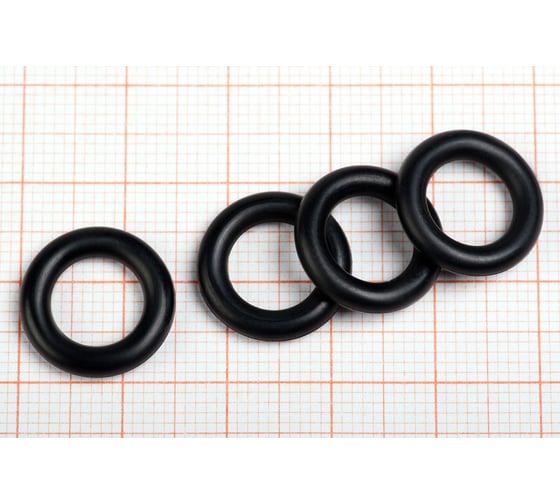 Изображение товара Кольцо резиновое O-ring 10 шт, 009.0-3.0 NBR70 HIMPT 00-00018958