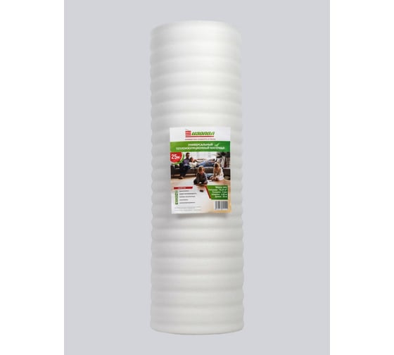 Изображение товара Подложка вспененный полиэтилен Изопол НПЭ-5 мм, 1.05x10 м 148