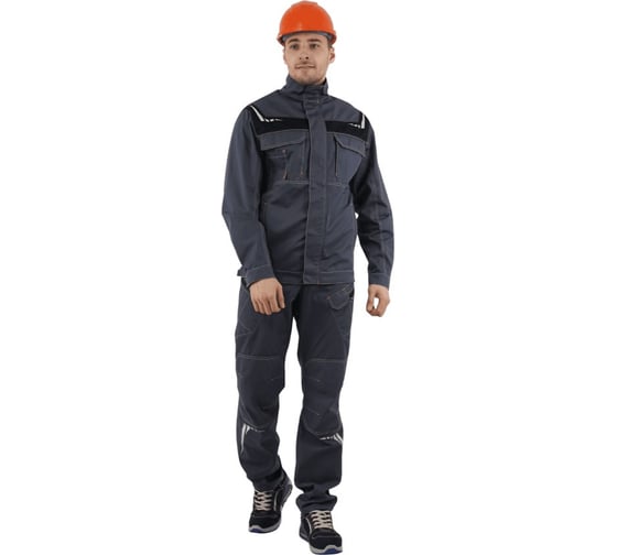 Изображение товара Куртка iForm ПЕРФЕКТ, серый-черный, р.104-108, рост 182-188 Кур 419/104/182