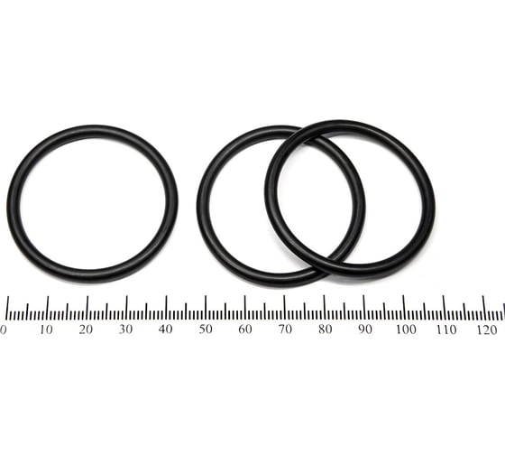 Изображение товара Кольцо резиновое O-ring 10 шт, 039-045-36 (038.0-3.55) NBR70 HIMPT 00-00018961