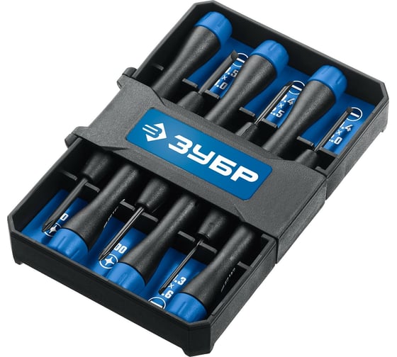 Изображение товара Набор отверток для точных работ, 6 шт ЗУБР TX-6 25658-H6_z01