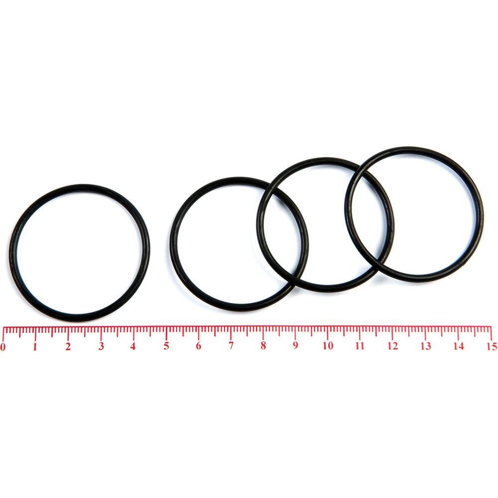 Изображение товара Резиновое кольцо O-ring 10 шт модель 040-044-25 из NBR70