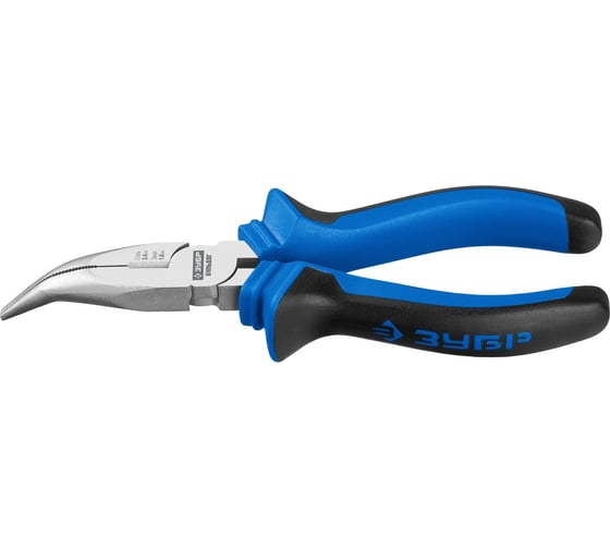 Изображение товара Изогнутые тонкогубцы Зубр БУЛЬДОГ 160 мм, Профессионал 2201-4-16_z02