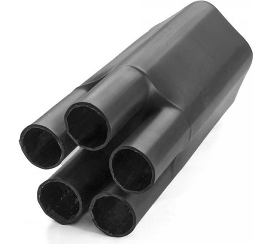 Изображение товара Термоусаживаемая изолирующая клеевая перчатка Промрукав тупк 5x150-240 усадка 90-47/29-11 до 10 кв 1 шт. PR08.6269