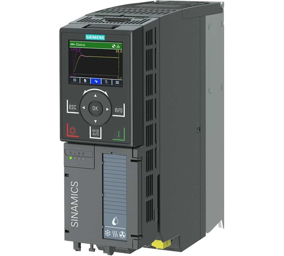 Изображение товара Частотный преобразователь Siemens SINAMICS G120X 6SL3220-2YE18-0AF0