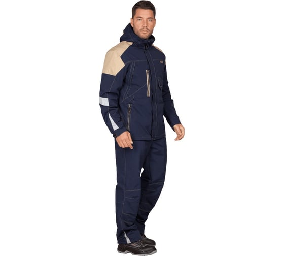 Изображение товара Куртка-штормовка iForm РЕСПЕКТ, синий-бежевый, р. 112-116, рост 182-188 907/112/182