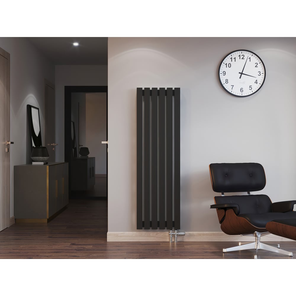 Изображение товара Трубчатый радиатор с GUARDO 6SP-1800-03 BK-VER R9005(M)