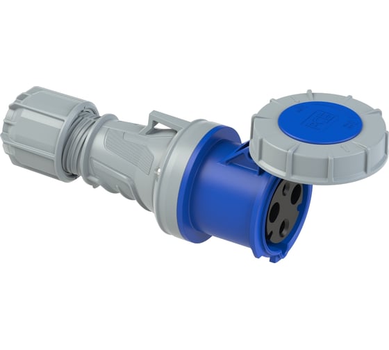 Изображение товара Кабельная розетка PCE 63А 230V 1P+N+E IP67 233-6