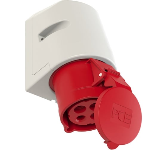 Изображение товара Настенная розетка PCE 32А 380V 3P+E IP44 124-6