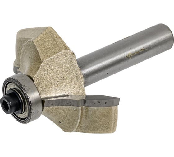 Изображение товара Фреза кромочная фигурная с нижним подшипником стф-2102 45х12 мм, хв-к 8 мм Strong стф-21020045