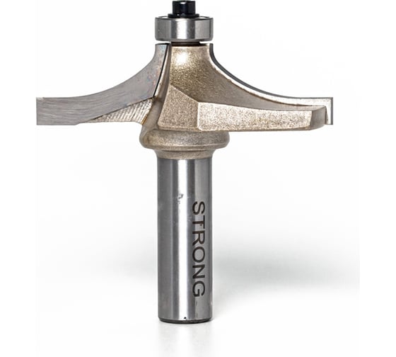 Изображение товара Фреза кромочная фигурная с нижним подшипником стф-2117 64х17 мм, хв-к 12 мм Strong стф-21170064