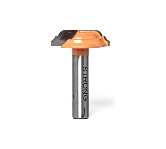 Изображение товара Фреза пазовая фасонная стф-2151 34х10 мм, R5 мм, хв-к 8 мм Strong стф-21510034
