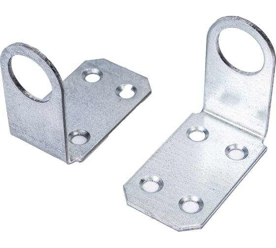 Изображение товара Угловая проушина для замка КРЕПКО-НАКРЕПКО 50x44x30x2.0 Pzu 2 шт. 48003
