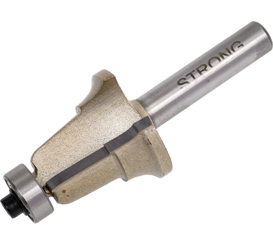 Изображение товара Фреза кромочная фигурная с нижним подшипником стф-2201 30х25 мм, хв-к 8 мм Strong стф-22010030