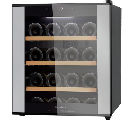 Изображение товара Винный шкаф TESLER WCV-160 SILVER 00000202828