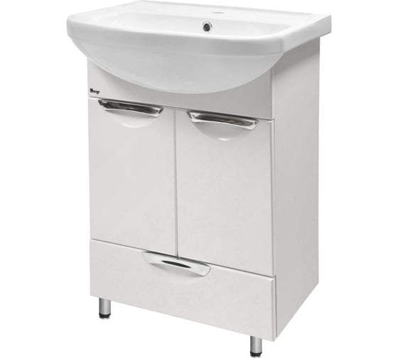 Изображение товара Тумба EMMY Милли 60, с ящиком, под умывальник Уют 60 310024