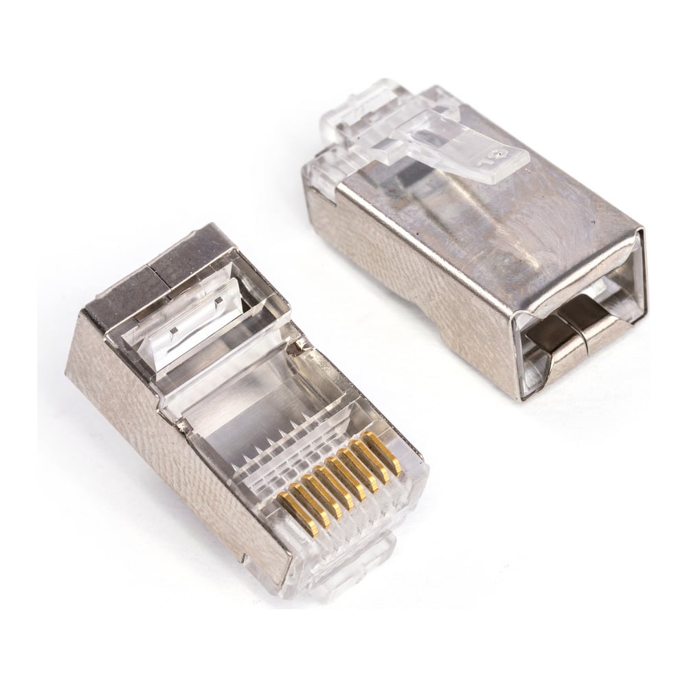Изображение товара Коннектор RJ45 5Bites shielded для Ethernet 100 шт