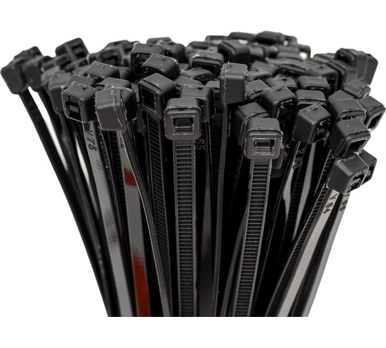 Изображение товара Нейлоновый хомут НЗЭТК 3.6х200 мм, черный 99646