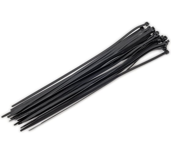 Изображение товара Нейлоновый хомут НЗЭТК 4.8х300 мм, черный 99667