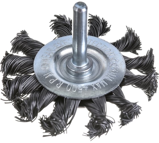 Изображение товара Кордщетка радиальная витая (65 мм) для дрели REDVERG 6623591