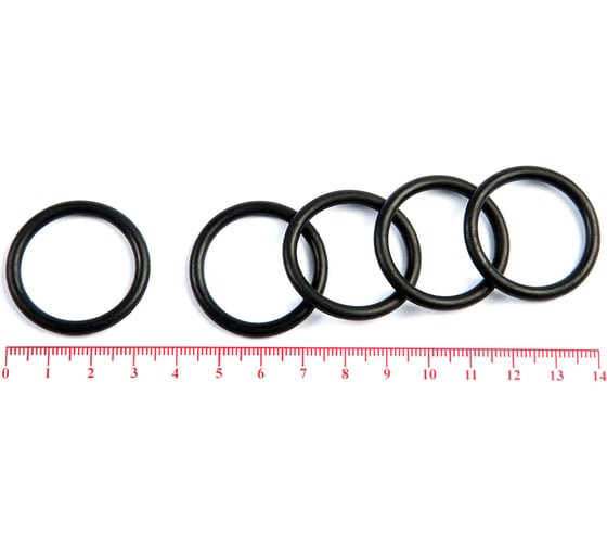 Изображение товара Кольцо резиновое O-ring 10 шт, 027-033-36 (026.5-3.55) NBR70 HIMPT 00-00018951