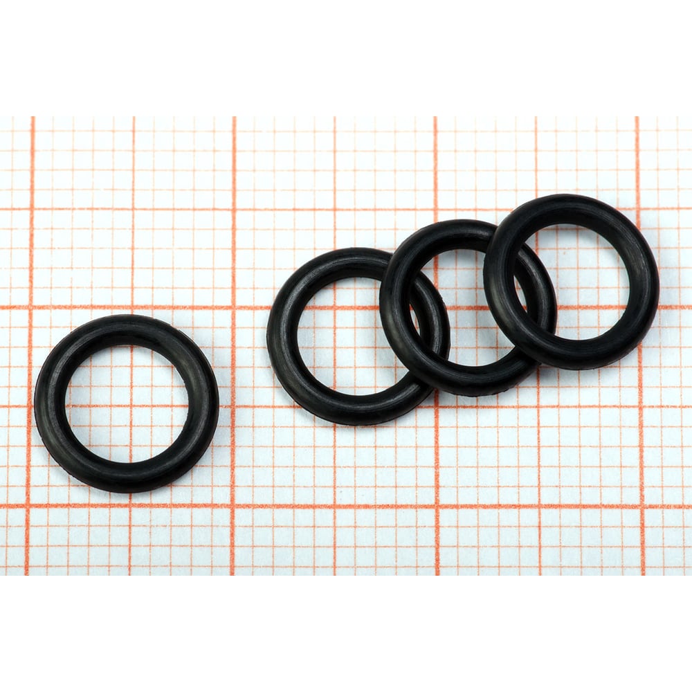 Изображение товара Кольцо резиновое O-ring 10 шт NBR70 HIMPT для герметизации