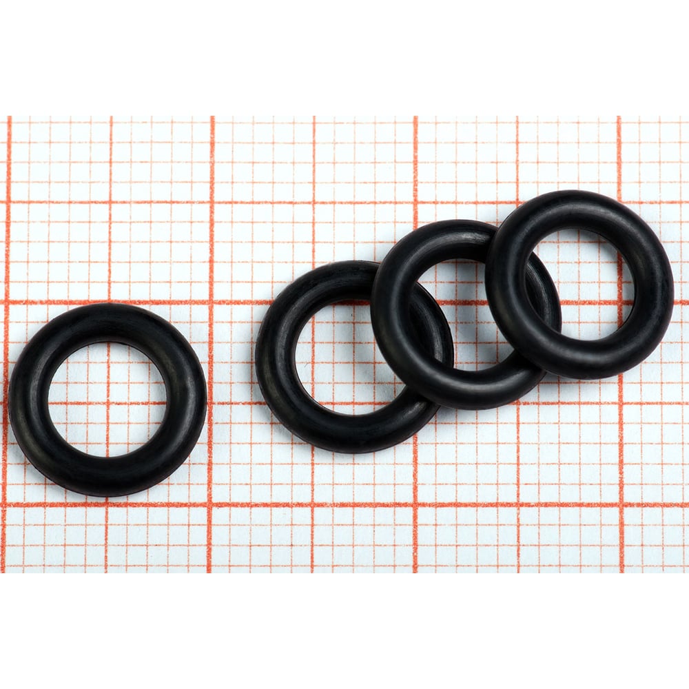 Изображение товара Кольцо резиновое O-ring 10 шт, NBR70 HIMPT для герметизации