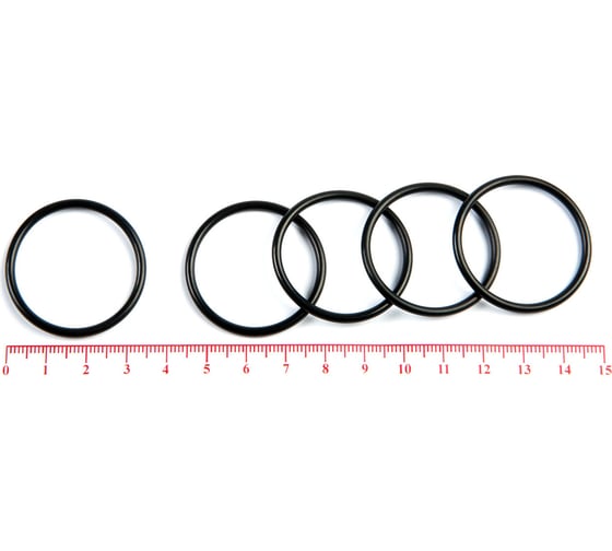Изображение товара Кольцо резиновое O-ring 10 шт, 032-036-25 (031.0-2.5) NBR70 HIMPT 00-00018911