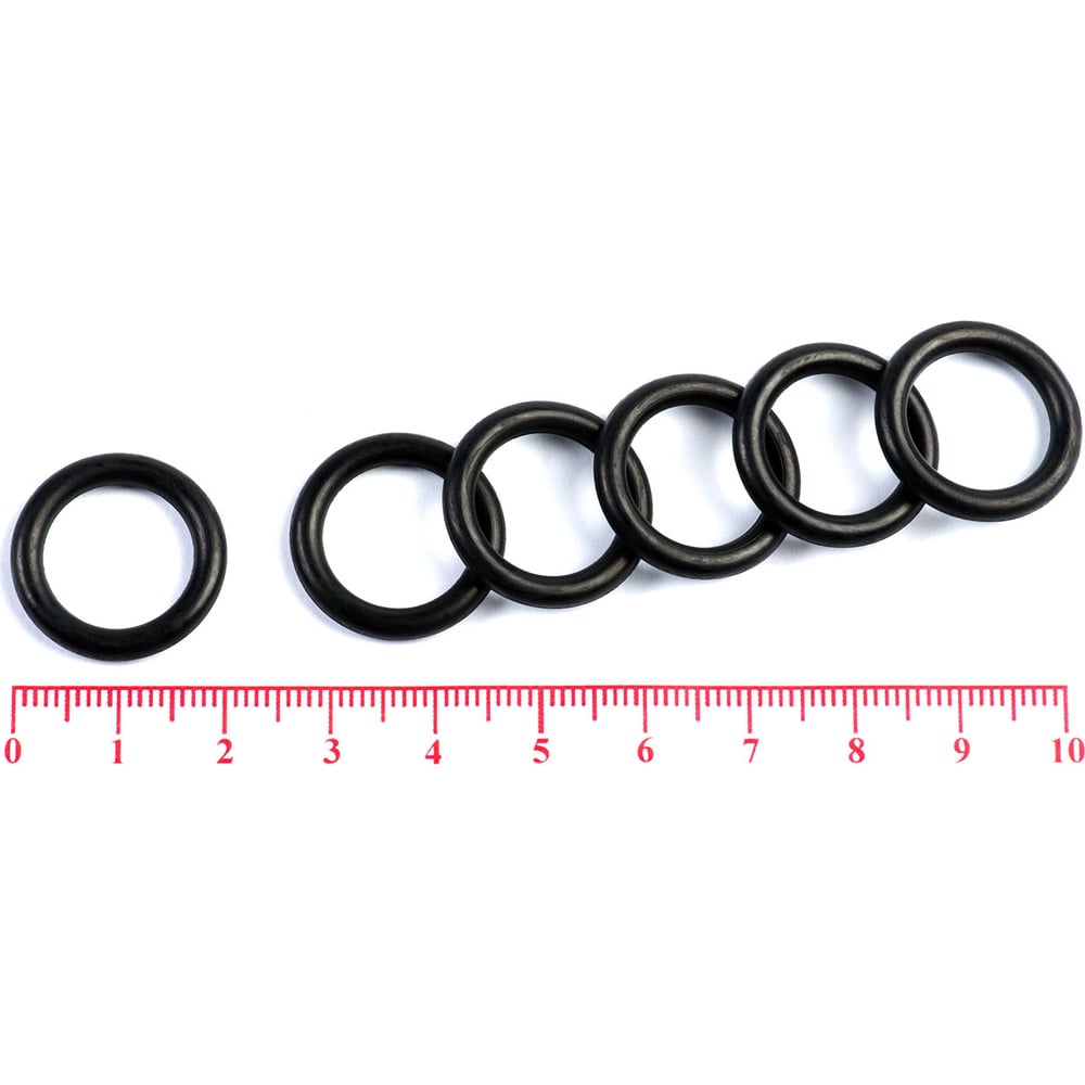 Изображение товара Комплект из 10 резиновых O-ring 015-020-30 NBR70 для герметизации Изображение товара Комплект из 10 резиновых O-ring 015-020-30 NBR70 для герметизации