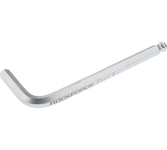 Изображение товара Ключ Rockforce Г-образный 6-гранный с шаром 5мм RF-76505(7022)