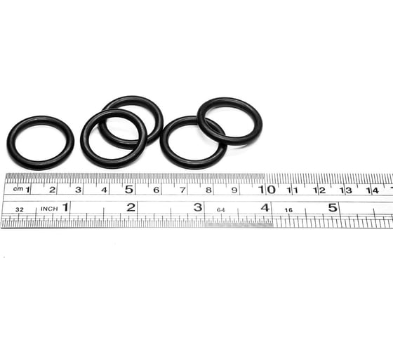 Изображение товара Кольцо резиновое O-ring 10 шт, 020-026-36 (019.7-3.55) NBR70 HIMPT 00-00018954