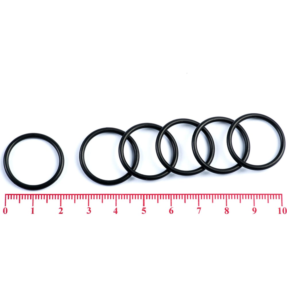 Изображение товара Резиновое уплотнительное кольцо O-ring 10 шт из NBR70 для герметизации