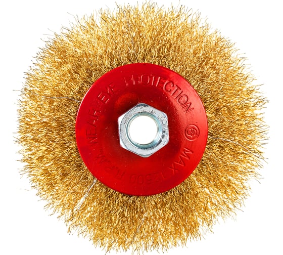 Изображение товара Кордщетка радиальная мягкая (115 мм; М14) для МШУ REDVERG 6623617
