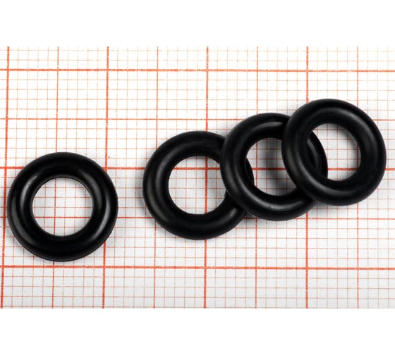 Изображение товара Кольцо резиновое O-ring 10 шт, 006.0-2.5 NBR70 HIMPT 00-00018935