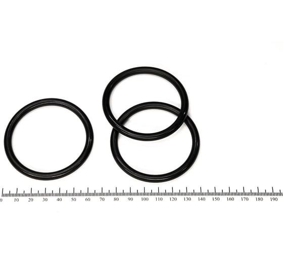 Изображение товара Кольцо резиновое O-ring 10 шт, 055-065-58 (053.6-5.7) NBR70 HIMPT 00-00018956