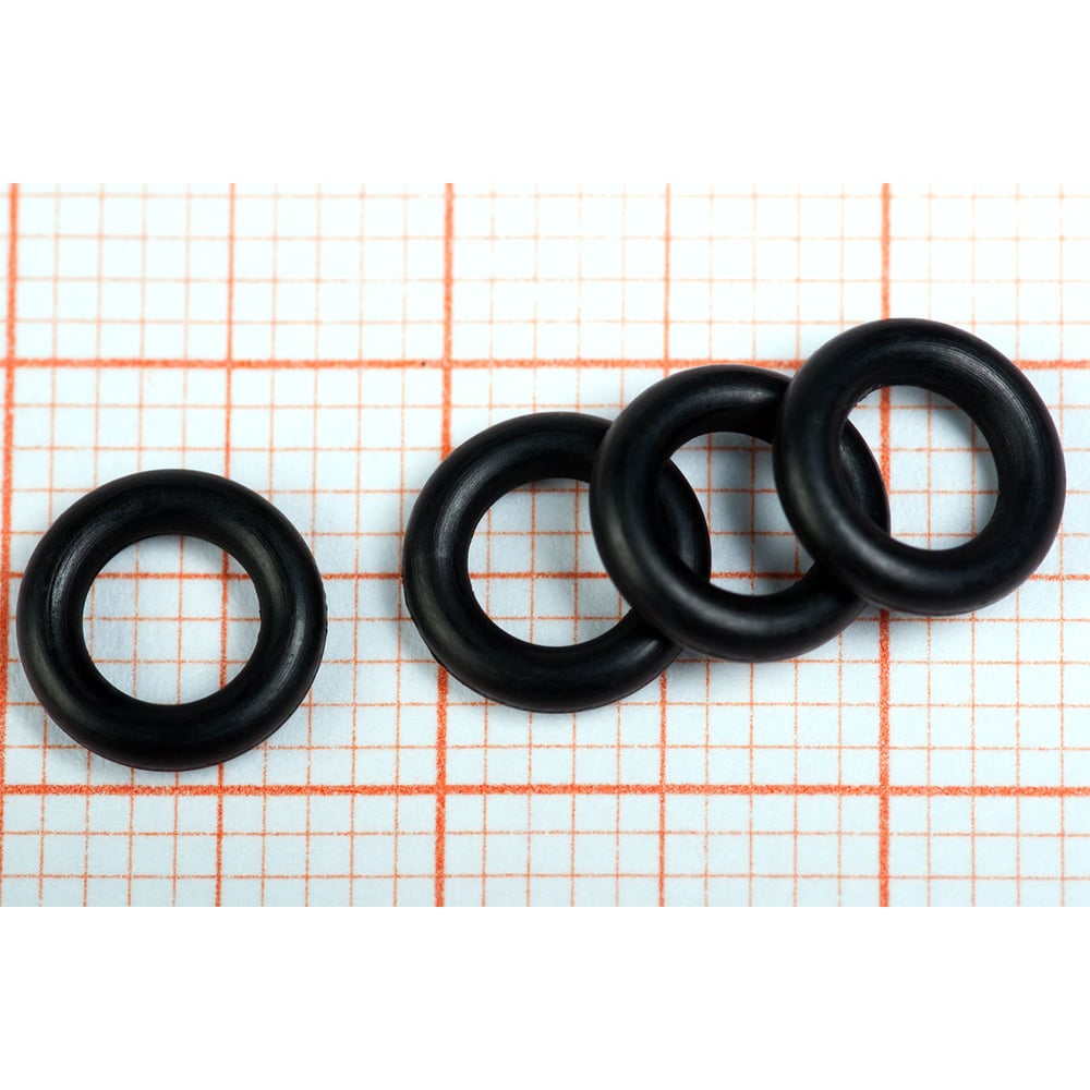 Изображение товара Кольцо резиновое O-ring 10 шт NBR70 герметизация уплотнение
