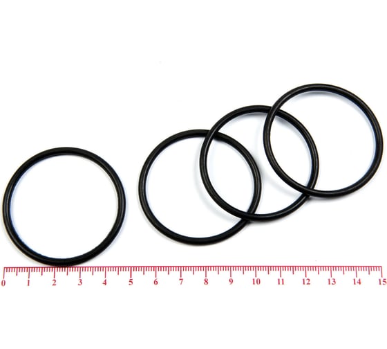 Изображение товара Кольцо резиновое O-ring 10 шт, 045-050-30 (044.0-3.0) NBR70 HIMPT 00-00018941