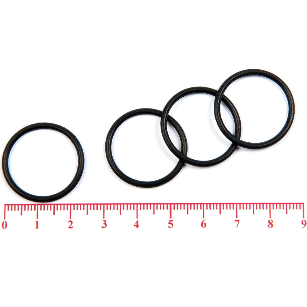 Изображение товара Кольцо резиновое O-ring 10 шт, 022-025-19 (021.2-1.9) NBR70 HIMPT 00-00018947